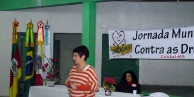Cristal realizou na semana passada a Jornada Municipal Contra as Drogas