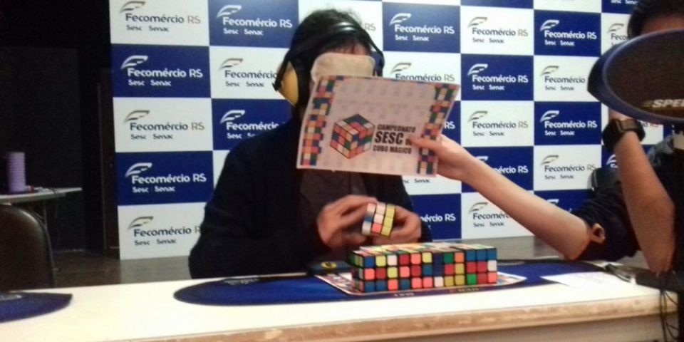 3º Campeonato de Cubo Mágico acontece nos dias 18 e 19 em Camaquã