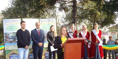 Abertura da Semana da Pátria 2014 em Dom Feliciano