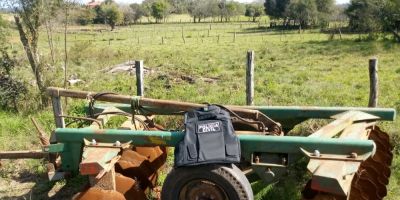 Grade aradora, objeto de apropriação indébita em Camaquã, é recuperada em Glorinha