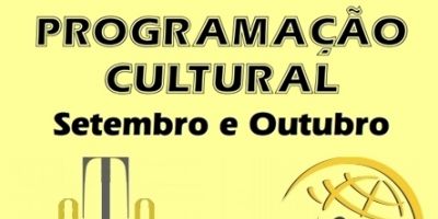 Programação Cultural de Camaquã para setembro e outubro