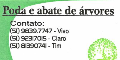 Está precisando de um profissional para podas de árvores em Camaquã e região. Entre em contato