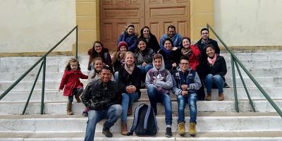 Escola camaquense Rui Barbosa visita Piratini - Primeira Capital Farroupilha