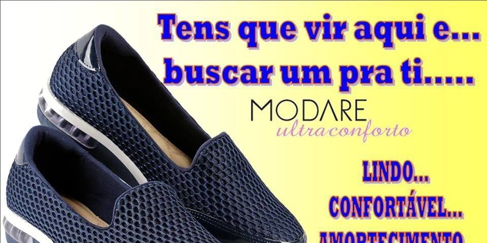 Modare ultraconforto na loja Rogério Calçados