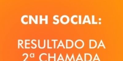 Detran/RS divulga resultado da segunda chamada para a CNH Social