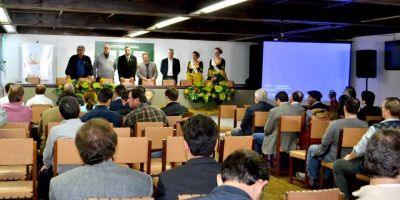 Tapes presente na abertura oficial do Plantio do Arroz, em Esteio