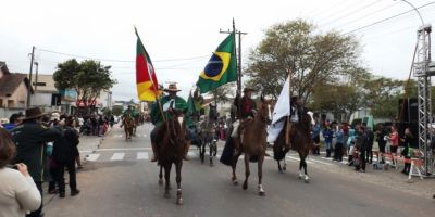 É nesta quinta o Desfile Farroupilha em Camaquã