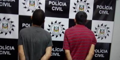 Operação da Polícia Civil prende dois homens em Camaquã por tráfico de drogas