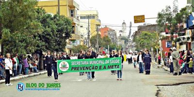 Todo o Brasil comemora a Independência do País. O desfile cívico em Camaquã inicia às 13h