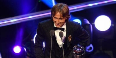 Modric é eleito melhor do mundo pela Fifa