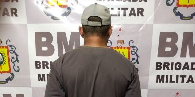 Brigada Militar prende suspeito de roubo a pedestre na noite desta quinta em Camaquã
