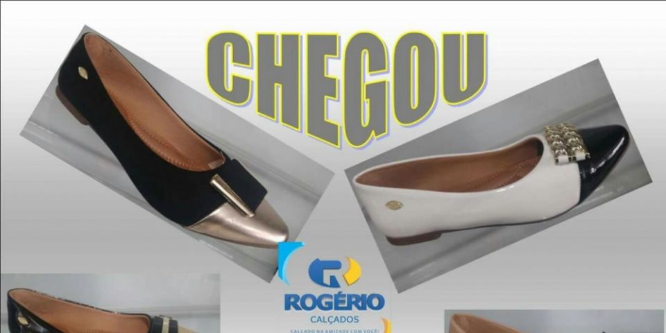 Chegou novidades na loja Rogério Calçados