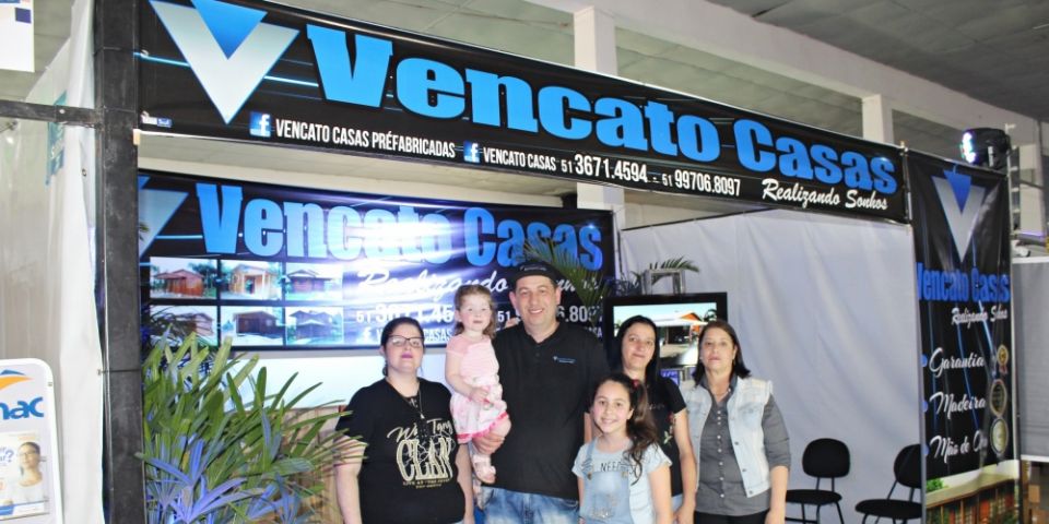 Vencato Casas presente na Mosta Casa & Construção da ExpoCamaquã 2018