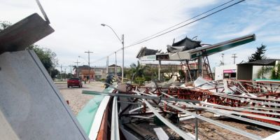 Novo temporal causa mais estragos em Pelotas