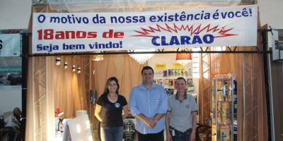 Clarão presente na Mostra Casa & Construção da ExpoCamaquã 2018