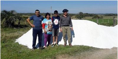 Calcário começa a chegar aos primeiros produtores de Cristal