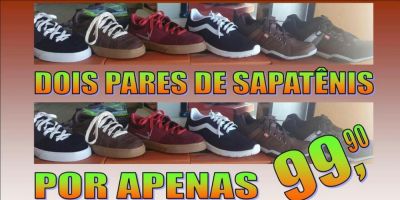Temos promoção na loja Rogério Calçados