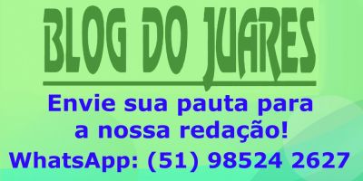 Quer ser destaque no Blog do Juares, envia sua pauta para a nossa redação
