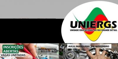 Uniergs Polo Camaquã oferece cursos de Mecânico de Motos e de Eletricista Industrial