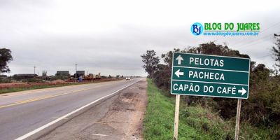 Camaquã - mulher cai de motorhome enquanto trafegava pela BR-116. Foi na altura do Km 408