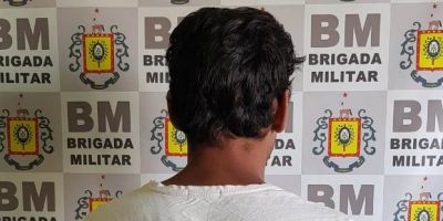 Procurado pela Justiça é preso pela Brigada Militar nesta sexta em São Lourenço do Sul