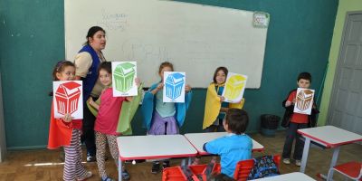 Guaíba - salvando o planeta: alunos viram super-heróis na sala de aula