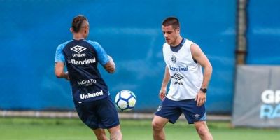 Luan, Léo Moura e Leonardo não participam de treino do Grêmio