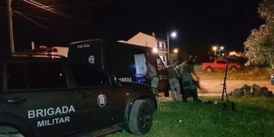 Material explosivo é deixado em frente à casa de policial civil em Dom Pedrito