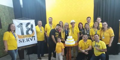 Servi Polo da Uniasselvi completa 18 anos em Camaquã-RS