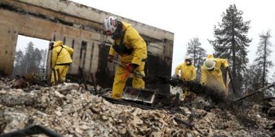 Chega a 83 o número de mortos no incêndio da Califórnia