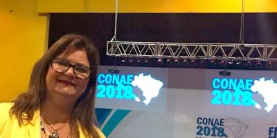 Secretária da Educação de Camaquã participa do CONAE/2018