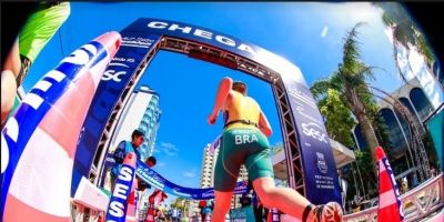 Atleta de Camaquã participa do 14º Circuito Nacional Sesc Triathlon