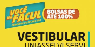 Vestibular é no Polo Servi - Uniasselvi Camaquã-RS