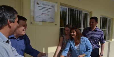 FOTOS: inauguradas obras de ampliação da EMEF José Antônio Netto em Camaquã