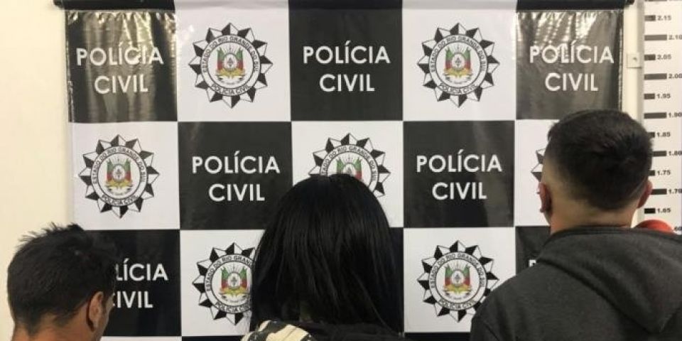 Trio é preso em flagrante por associação criminosa em Caxias do Sul