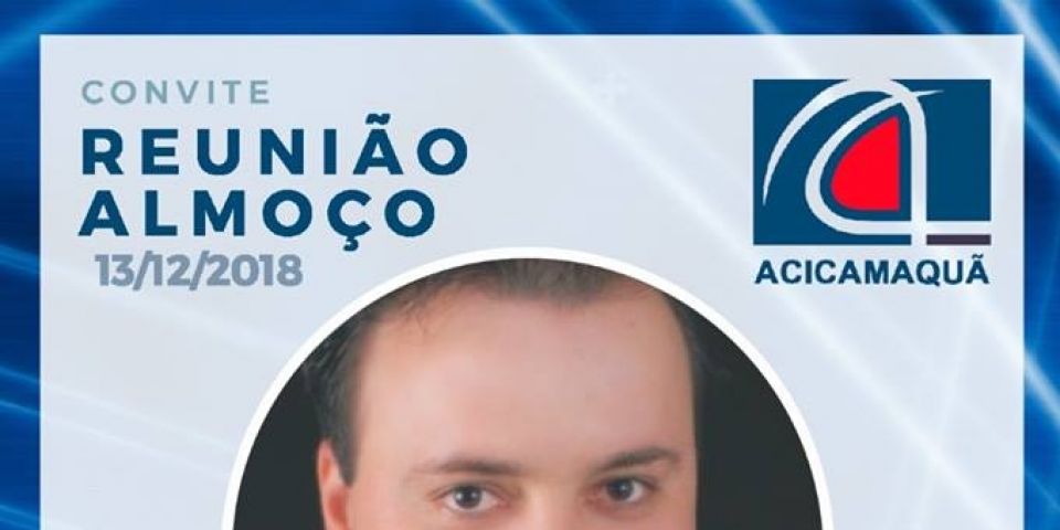 Marcelo Adriano da Silva, gerente da Afubra, será o palestrante da reunião almoço da Acic desta quinta