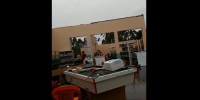 VÍDEO: tempestade atinge o interior de São Lourenço do Sul