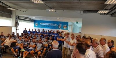 Em reapresentação, Romildo ressalta ambiente do Grêmio: "Dinheiro não é tudo"