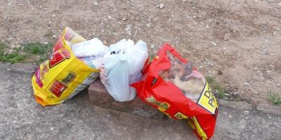 Morador da Travessa Ery Cardoso Farias, em Camaquã, reclama sobre a falta de recolhimento de lixo reciclável