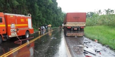 Três pessoas morrem em acidente de trânsito no Vale do Taquari