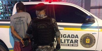 Homem é preso em Tapes quando saía do cemitério com drogas