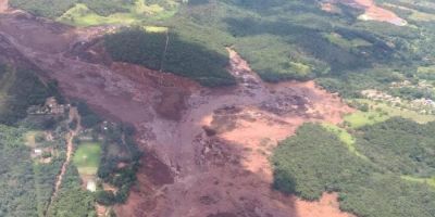 Barragem se rompe na região metropolitana de Belo Horizonte