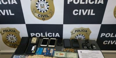 Quatro pessoas são presas por associação criminosa, estelionato e uso de documento falso em Pelotas