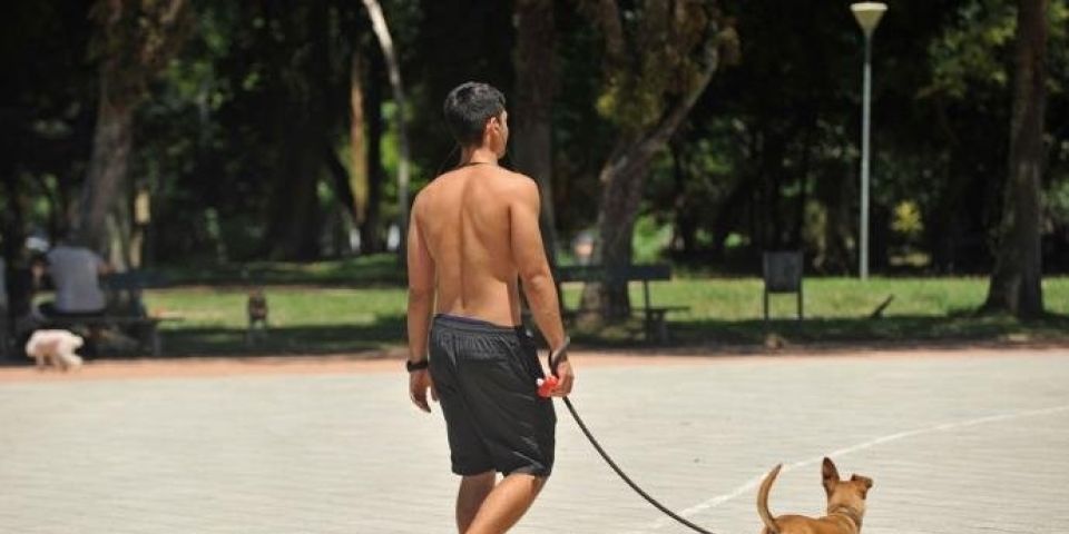Máximas chegam aos 40°C antes de temporais no RS