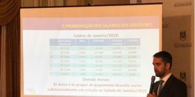 Leite anuncia datas de pagamento dos salários de janeiro dos servidores estaduais