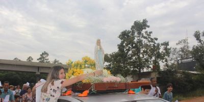 FOTOS: lágrimas, emoção e muita alegria marcam a festa de Nossa Senhora de Lourdes em Eldorado do Sul