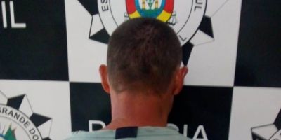 Polícia prende homem no interior de Dom Feliciano por descumprimento de medidas protetivas da Lei Maria da Penha