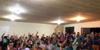 Moradores da São Pedro se reúnem com executivo camaquense para tratar a regularização fundiária