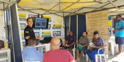 PRF participa do “Saúde na Estrada” em São Lourenço do Sul