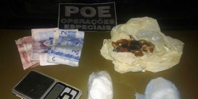 POE prende mulher acusada por tráfico de entorpecentes em Camaquã